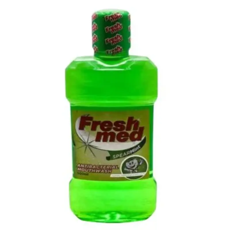 Freshmed Spearmint Zero Alcohol Mouthwash 500Ml